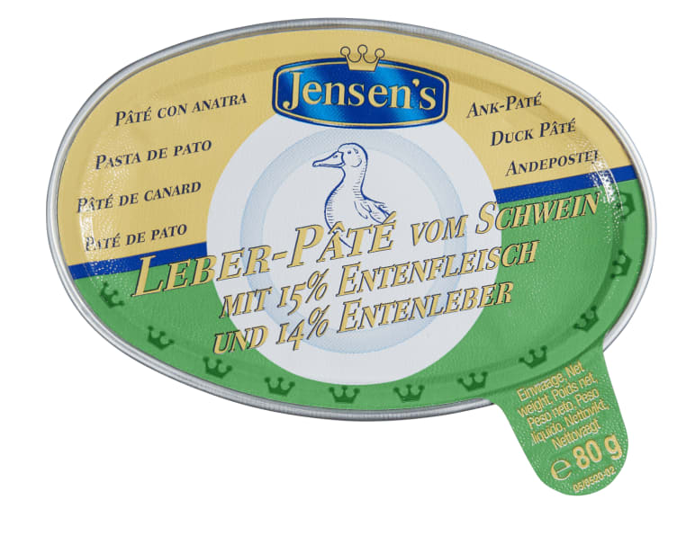 Andeleverpate 80g Jensens