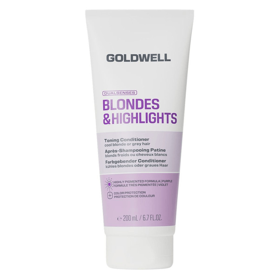 Goldwell Dualsenses Blondes & Highlights Purple Toning Conditioner 200ml