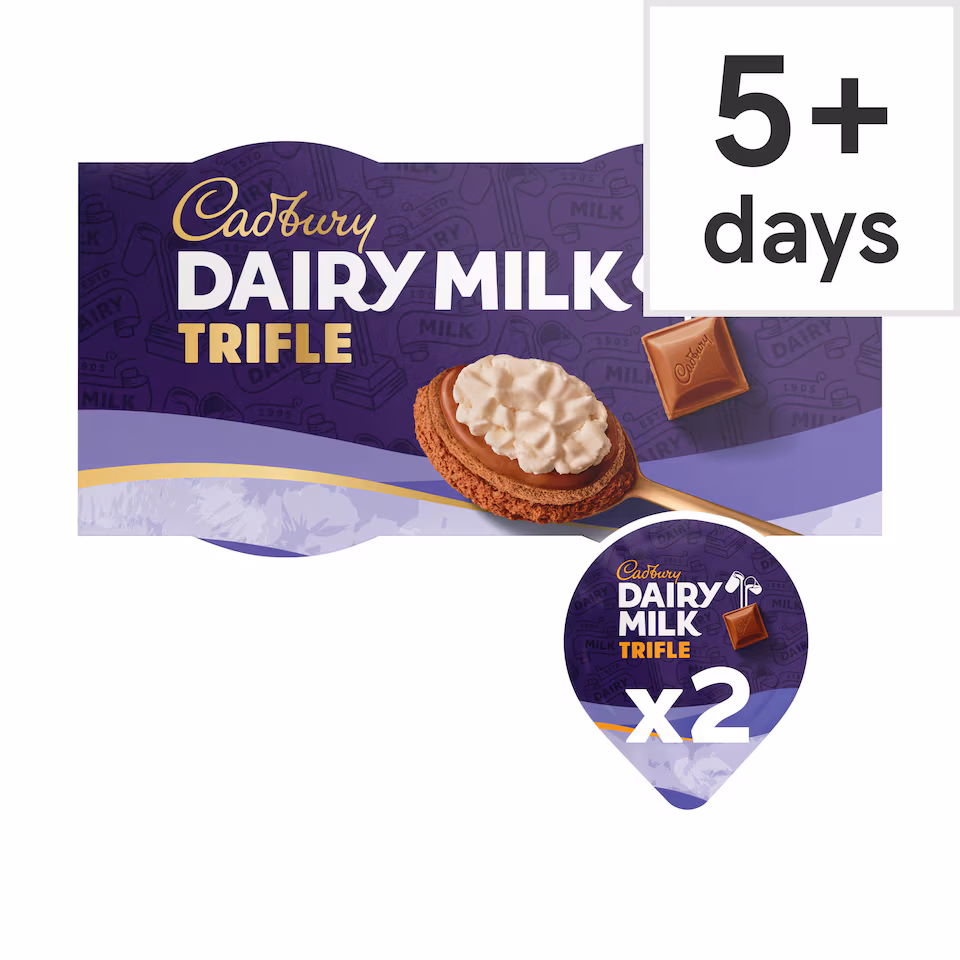 Cadbury Dairy Milk Trifle 2 x 90g