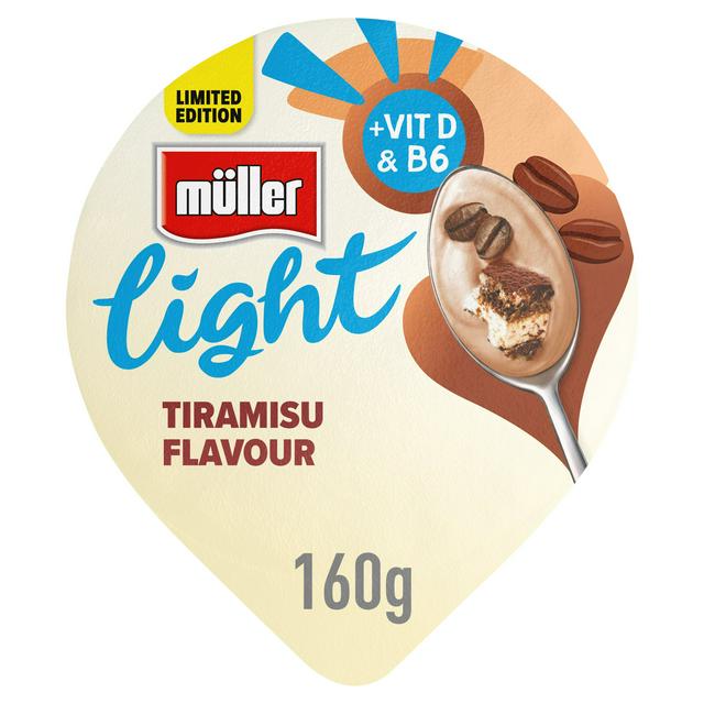 Müller Light Fat Free Yogurt Limited Edition 160g
