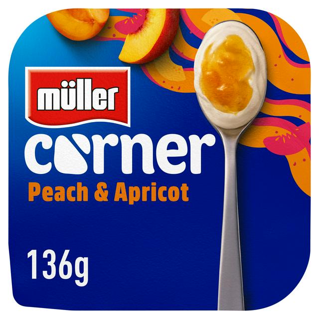 Muller Corner Peach & Apricot Yogurt 136g