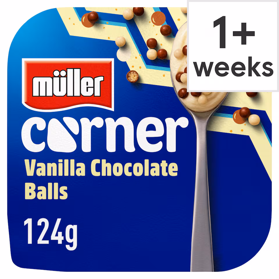 Muller Corner Vanilla Chocolate Yogurt 124g
