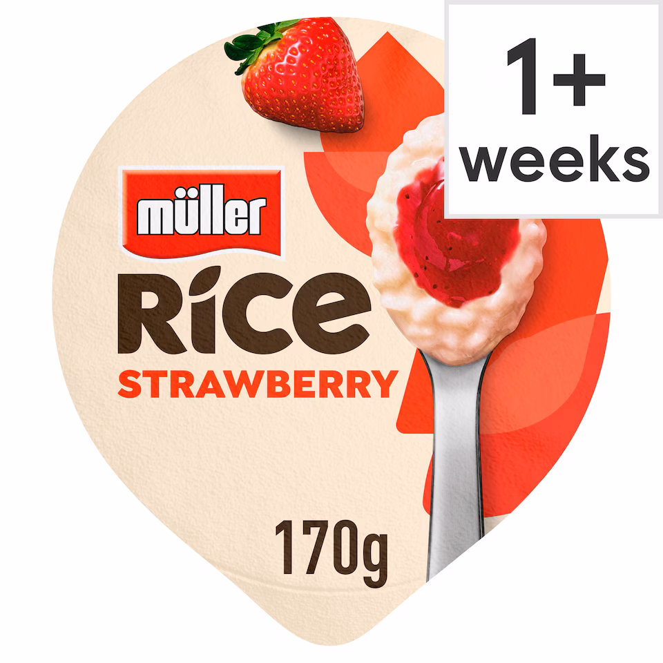 Muller Rice Strawberry Low Fat Dessert 170G