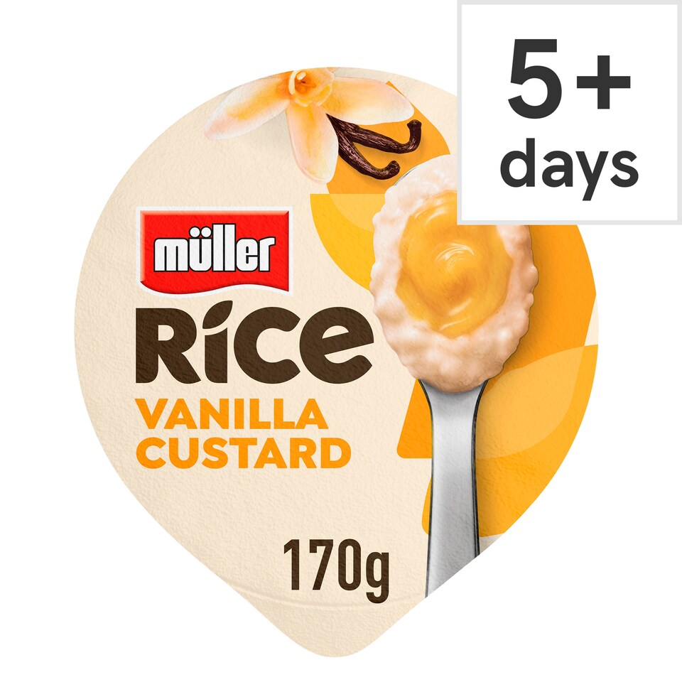 Muller Rice Vanilla Custard Low Fat Dessert 170G