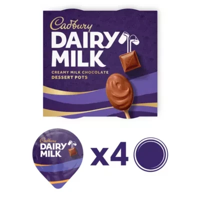 Cadbury Dairy Milk Chocolate Dessert Pots