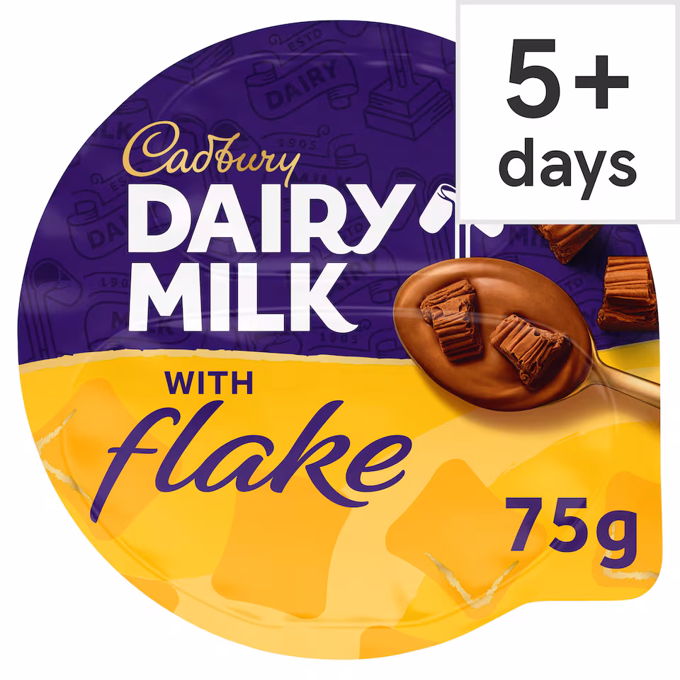 Cadbury Flake Milk Chocolate Dessert 75G