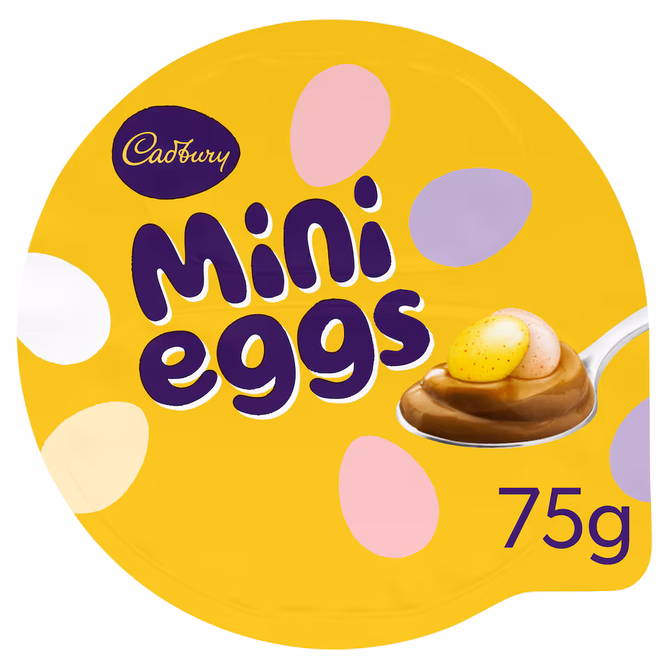 Cadbury Mini Eggs Milk Chocolate Dessert 75G