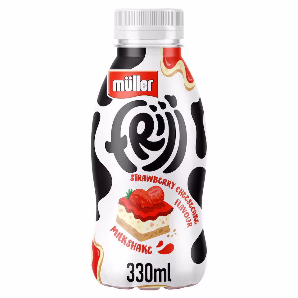 Müller Frijj Strawberry Cheesecake Flavour Milkshake 330ml