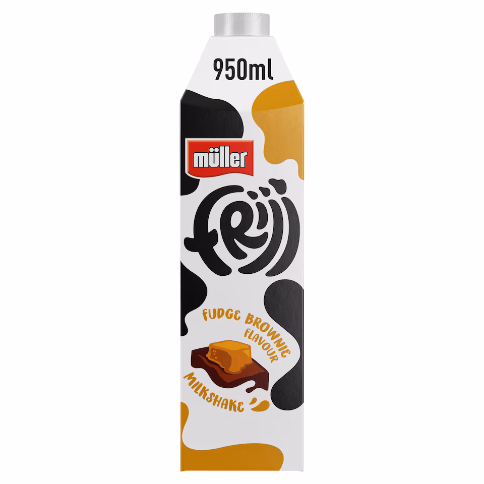 Muller Frijj Fudge Brownie Milkshake  950ML