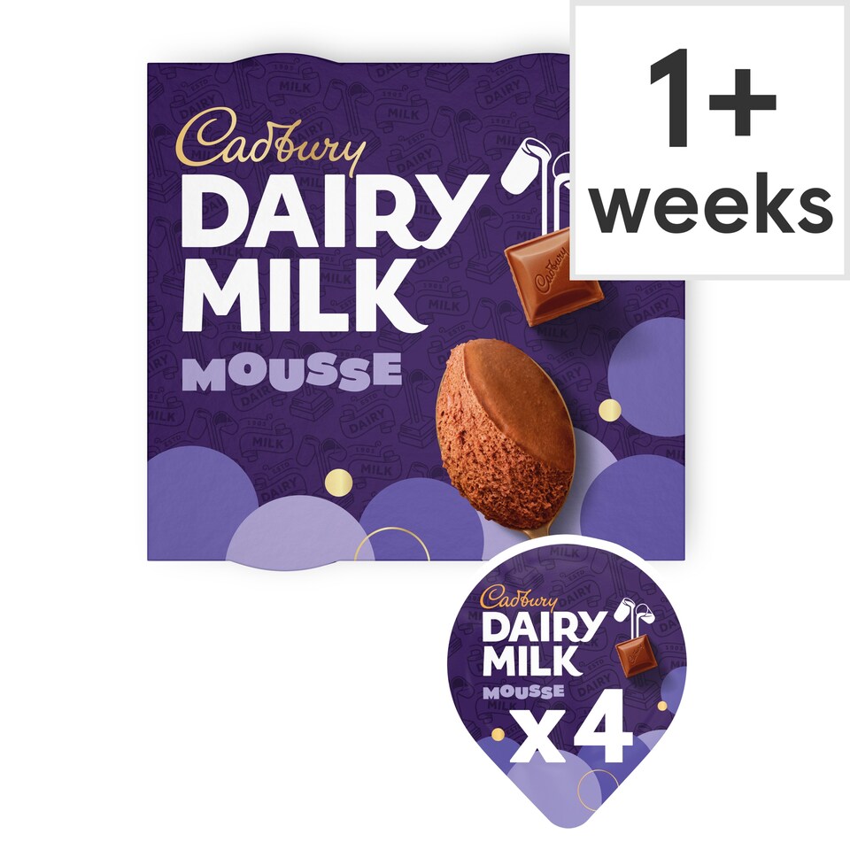 CADBURY DAIRY MILK MOUSSE 4x45g
