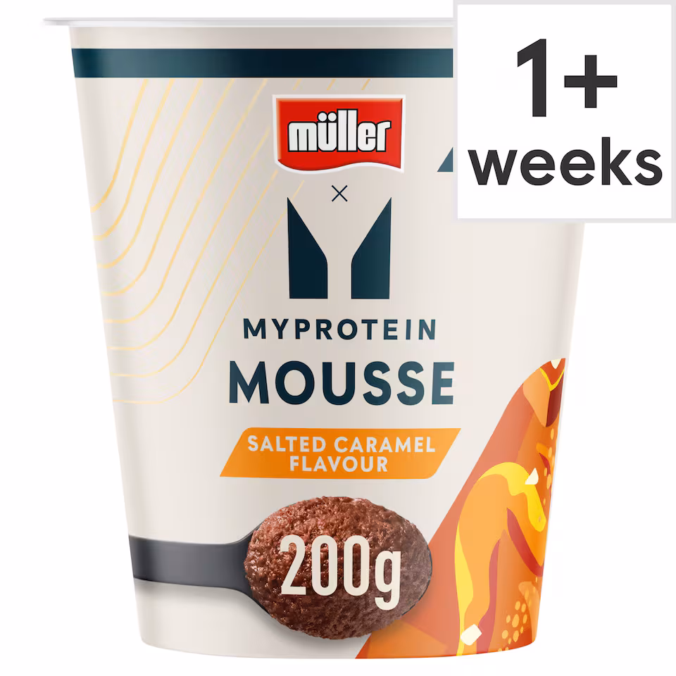 MULLER X MY PROTEIN Mousse Salted Caramel Flavour 200g