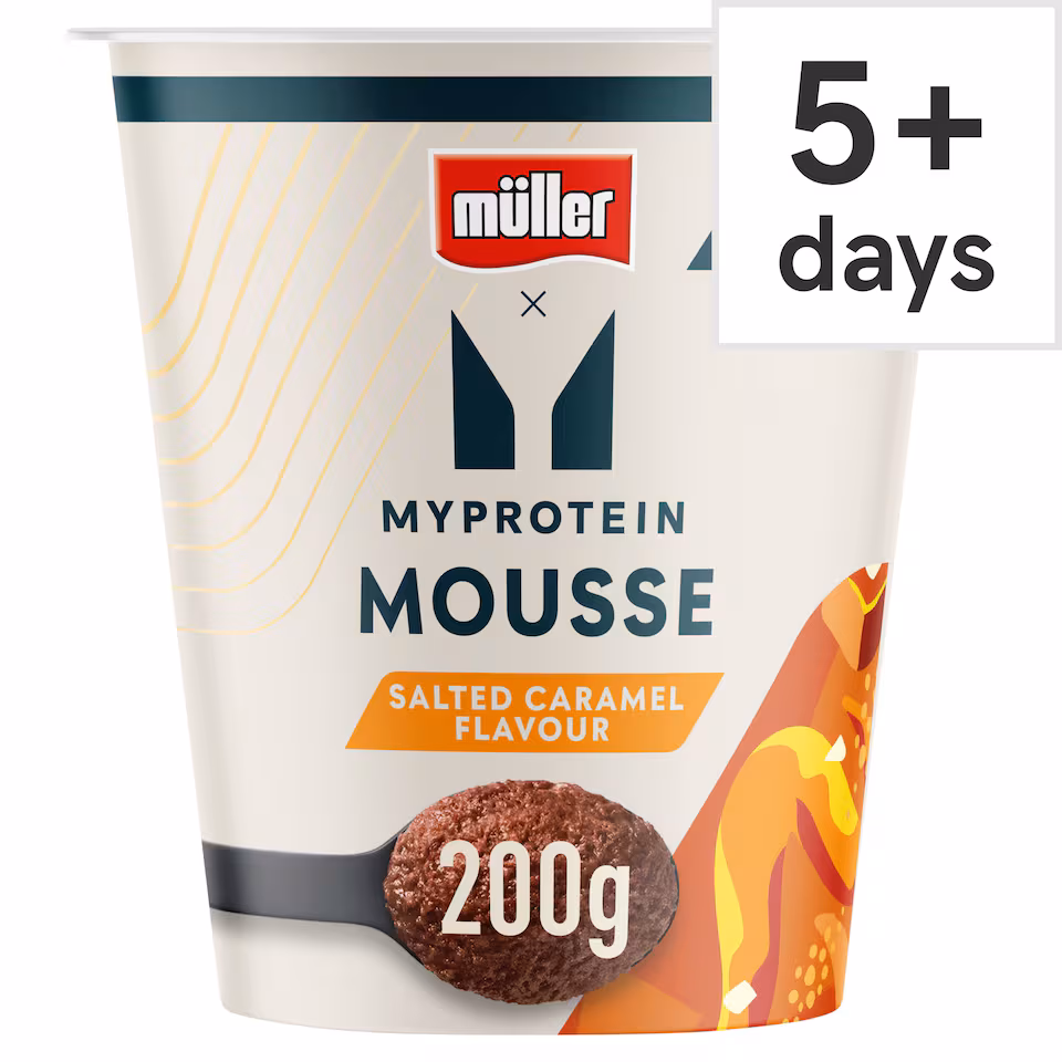 MULLER X MY PROTEIN Mousse Salted Caramel Flavour 200g
