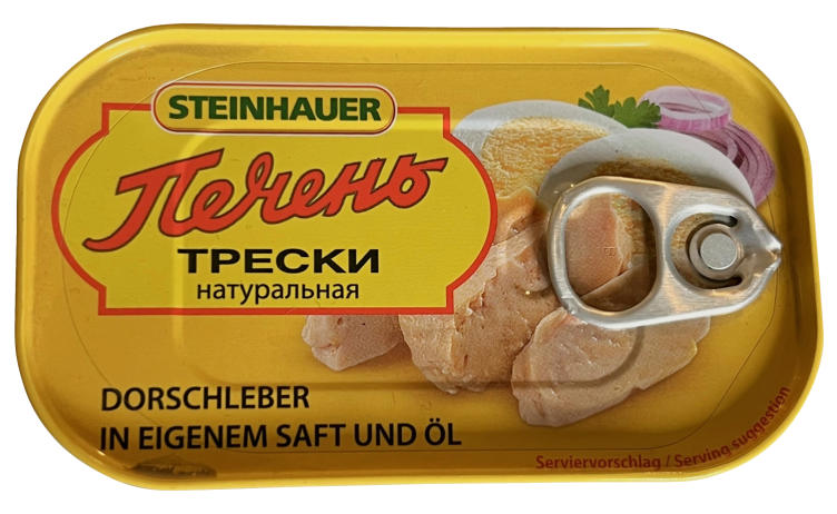 Torskelever 120g Steinhauer