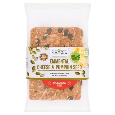 Dr. Karg's Organic Cheese & Pumpkin Crispbread