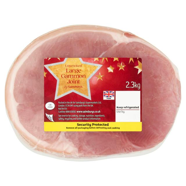 Sainsbury's Unsmoked Large Gammon Joint 2.3kg