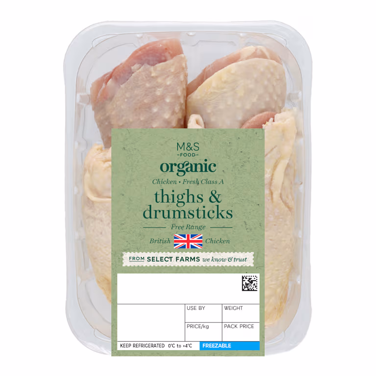 M&S Pembrokeshire Free Range Chicken Thighs and Drumsticks