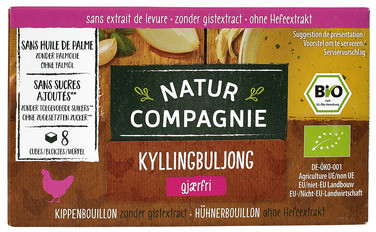 Natur Compagnie Gjærfri Kyllingbuljong 8 Kuber