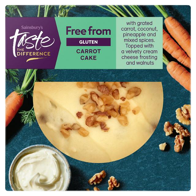 Sainsbury's Free From Carrot Cake, Taste the Difference 386g