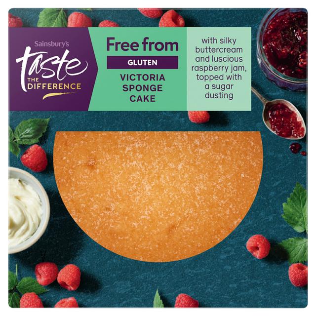 Sainsbury's Free From Victoria Sponge, Taste the Difference 354g
