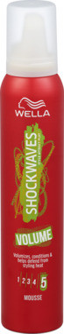 Wella Shockwaves Volume Mousse 200ml