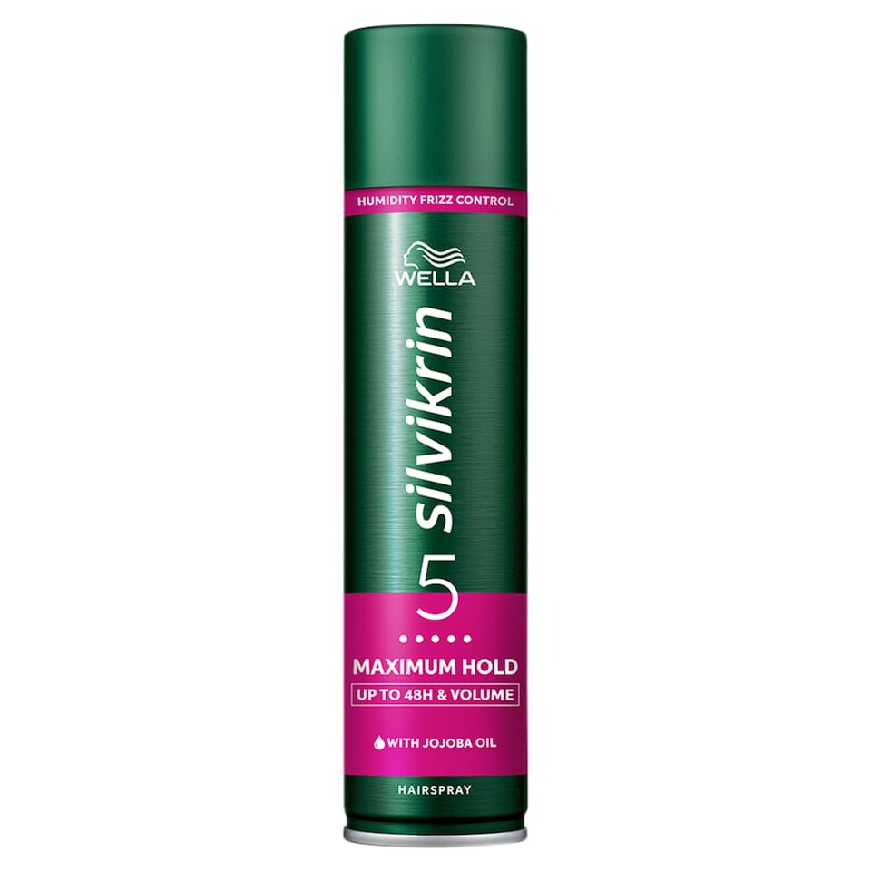 Wella Silvikrin Maximum Hold Hairspray 75ml