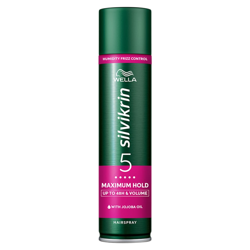 Wella Silvikrin Maximum Hold Hairspray 250ml
