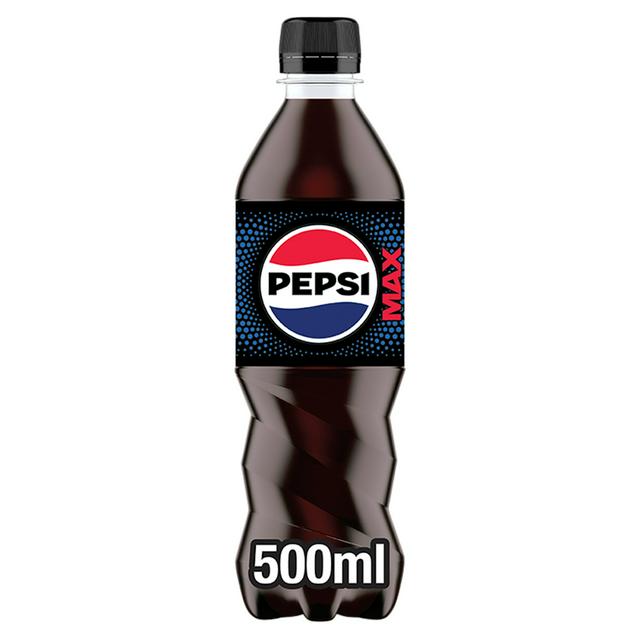 Pepsi Max No Sugar Cola Bottle 500ml