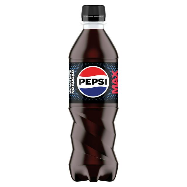 Pepsi Max No Sugar Cola Bottle 500ml