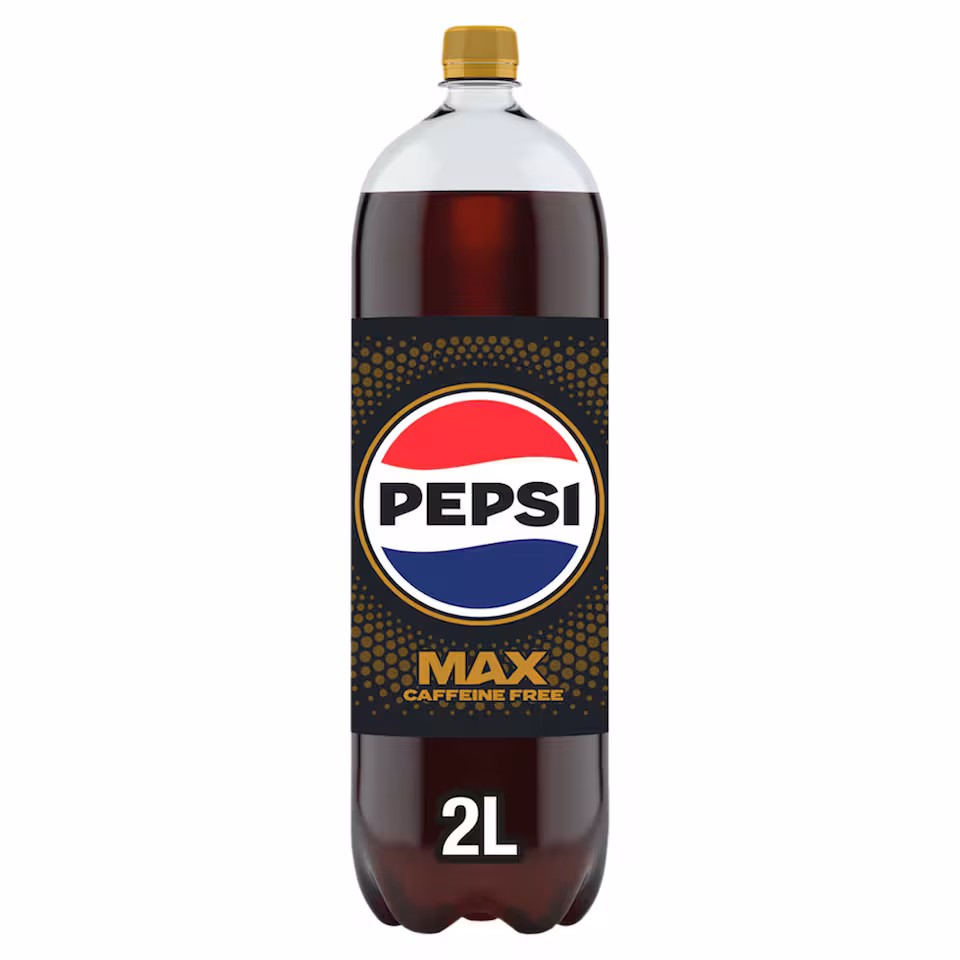 Pepsi Max No Caffeine No Sugar Cola Bottle 2L