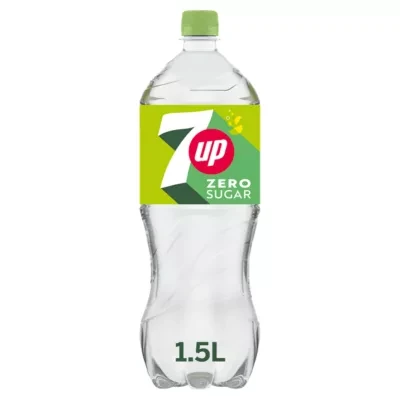 7UP Zero Sugar Free Lemon & Lime Bottle 1.5L