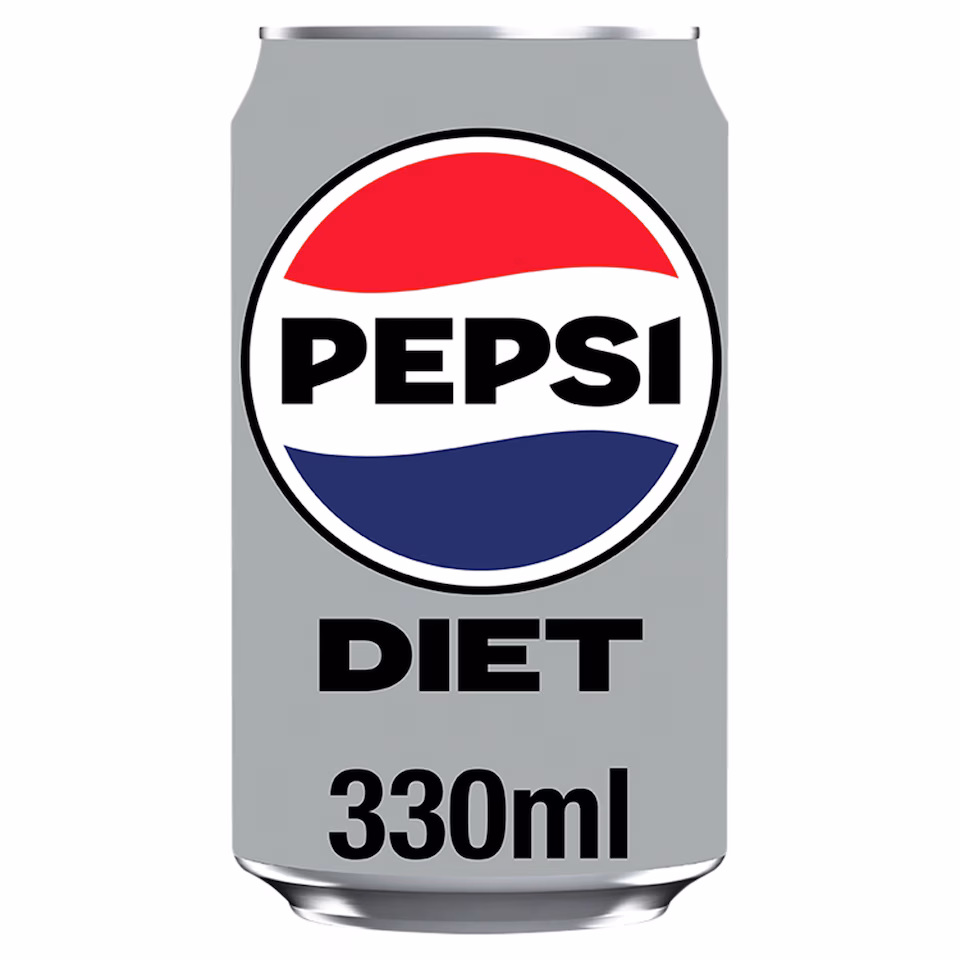 Pepsi Diet Soft Drink 330ml