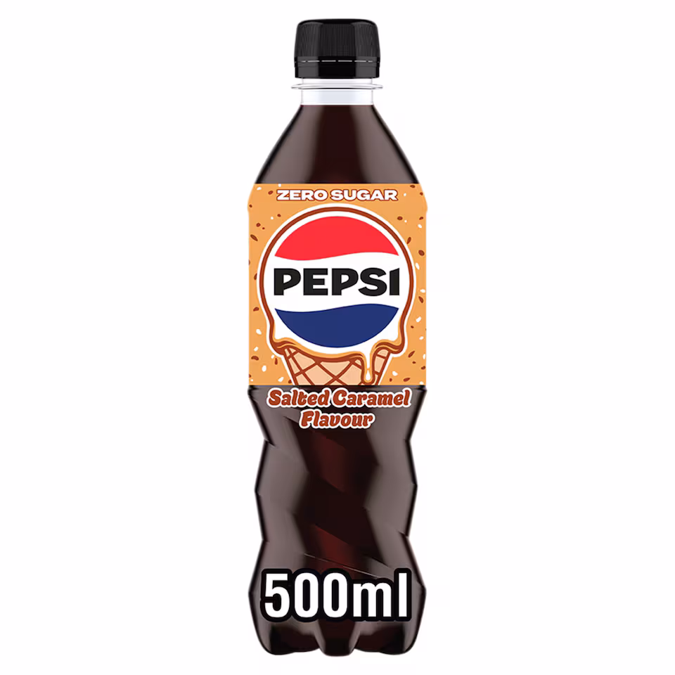 PEPSI Zero Sugar Salted Caramel Flavour 500ML