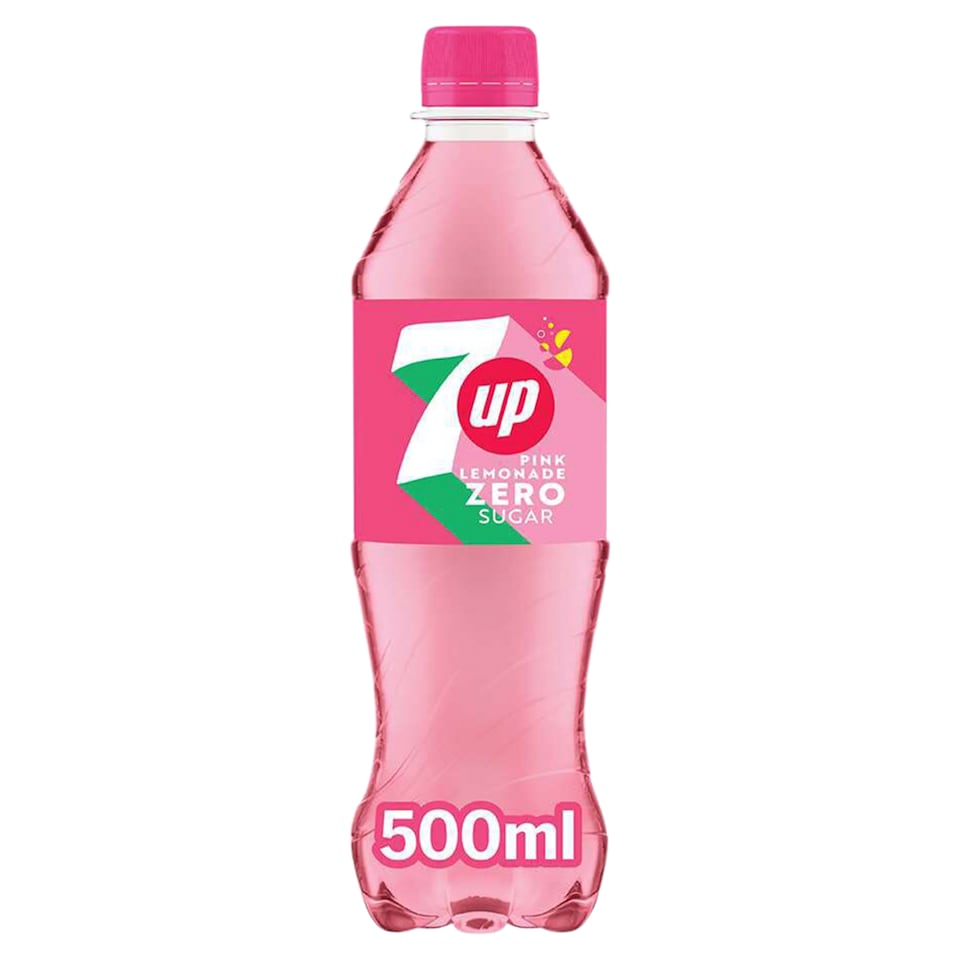 7Up Pink Lemonade Zero Sugar 500ml