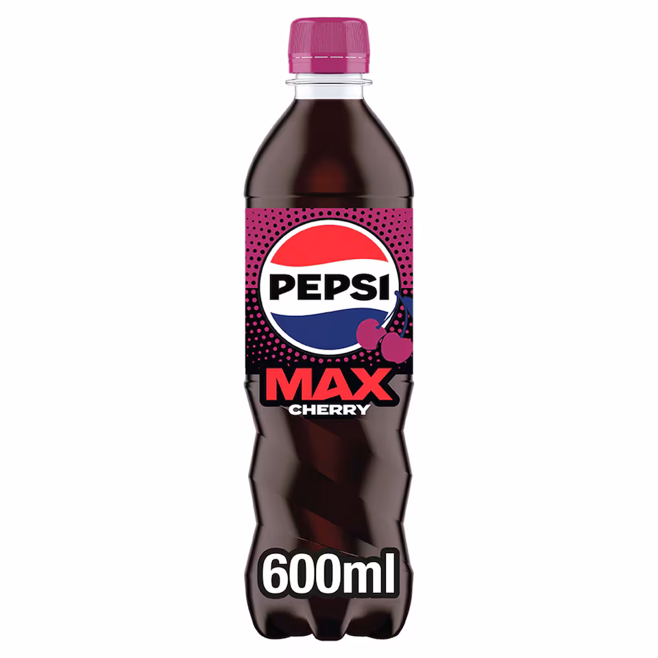 Pepsi Max Cherry No Sugar 600ml