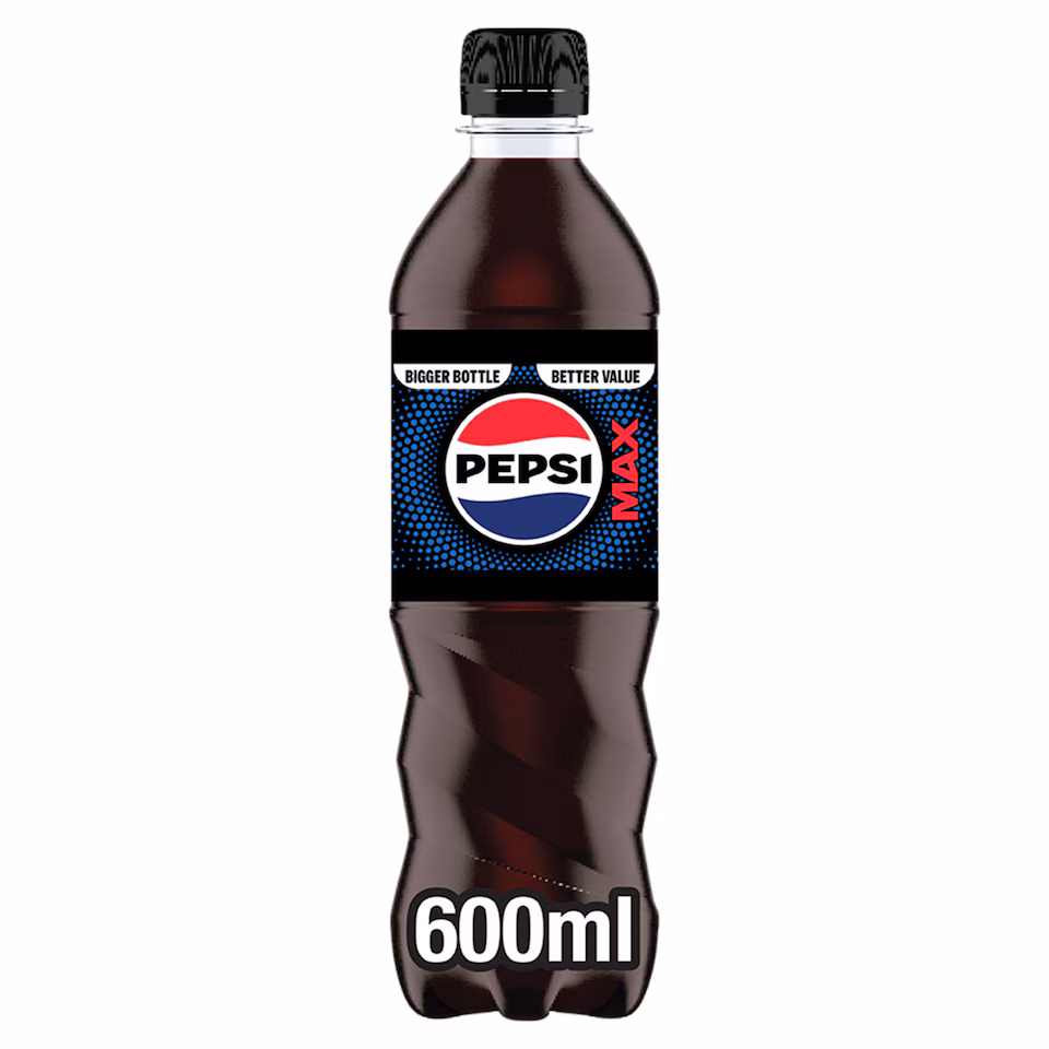 PEPSI MAX NO SUGAR 600ML