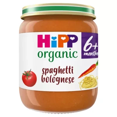 HiPP Spaghetti Bolognese Baby Food Jar 6+ Months 125g