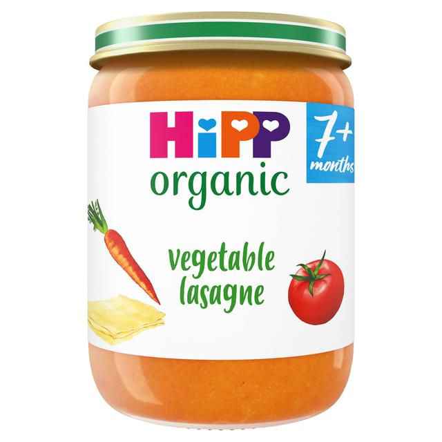HiPP Organic Vegetable Lasagne Baby Food Jar 7+ Months 190g