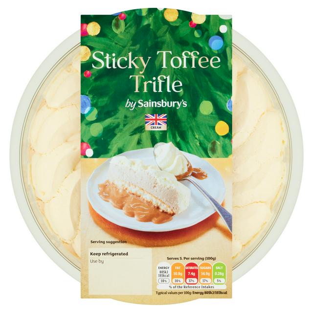 Sainsbury's Sticky Toffee Trifle 500g