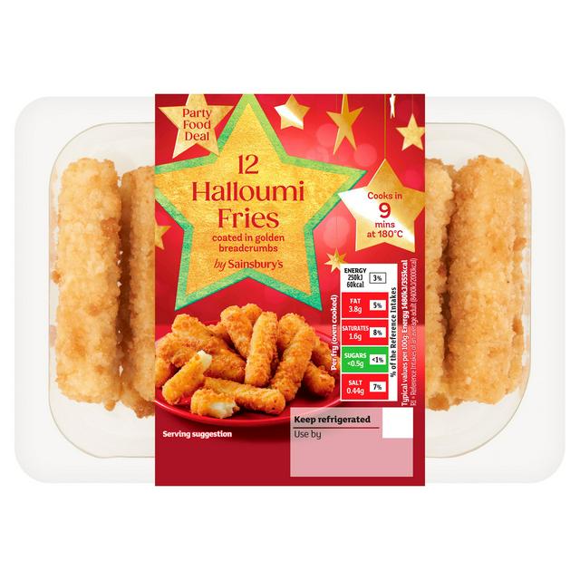 Sainsbury's Halloumi Fries x12 204g