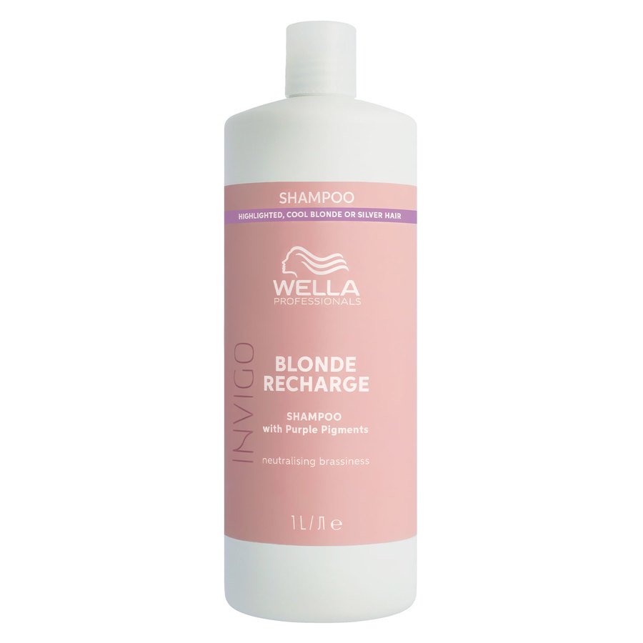 Wella Professionals Invigo Blonde Recharge Cool Blonde Shampoo 1000ml