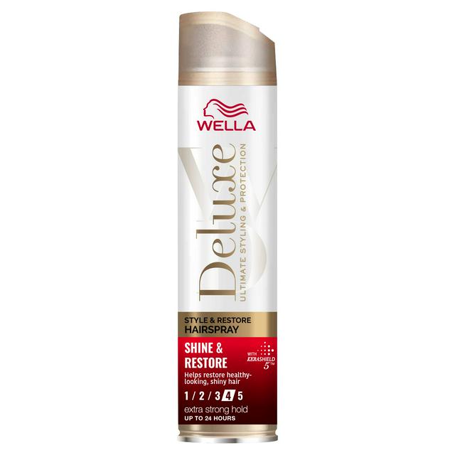 Wella Deluxe 250ml Shine & Repair Hairspray