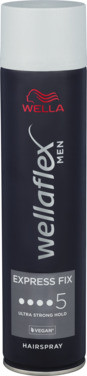Wellaflex Men Express Fix Hårspray, Ultrastrong 250ml