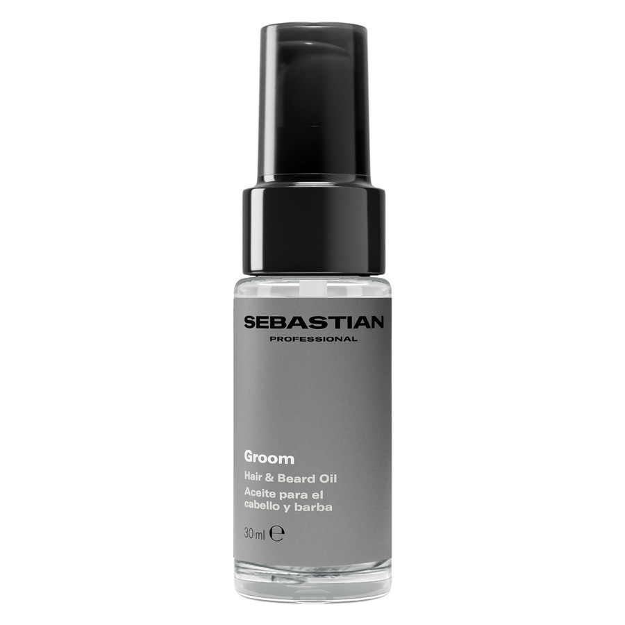 Sebastian Professional Groom Hair & Beard Oil for Men 30ml