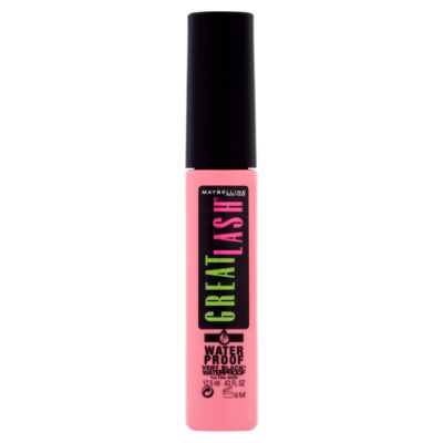 Maybelline Great Lash Volumising and Lengthening Waterproof Mascara Very Black