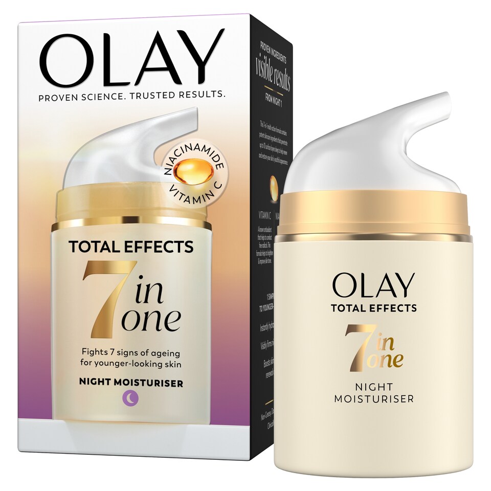 Olay Total Effects 7 in One Night Moisturiser 37ml