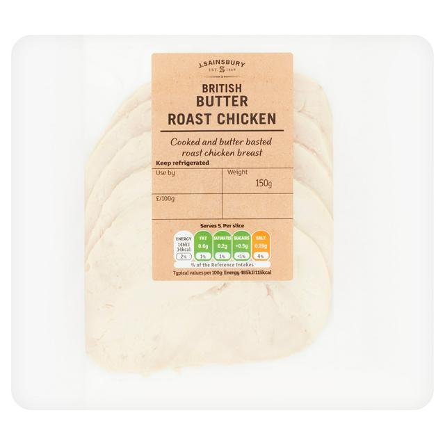 Sainsbury's British Butter Roast Chicken 150g