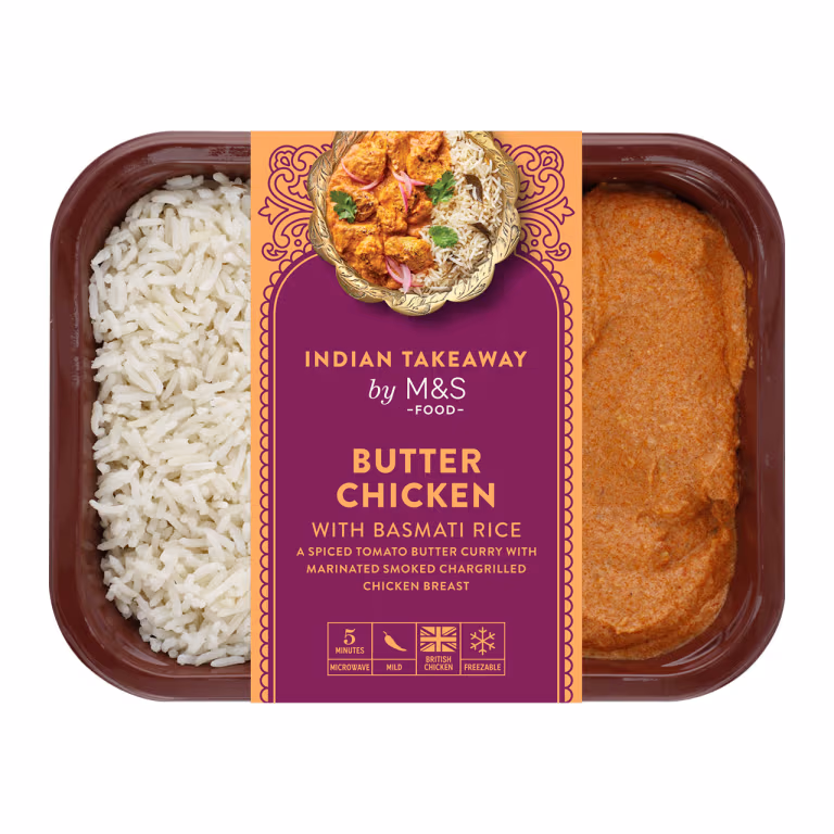M&S Butter Chicken With Basmati Rice