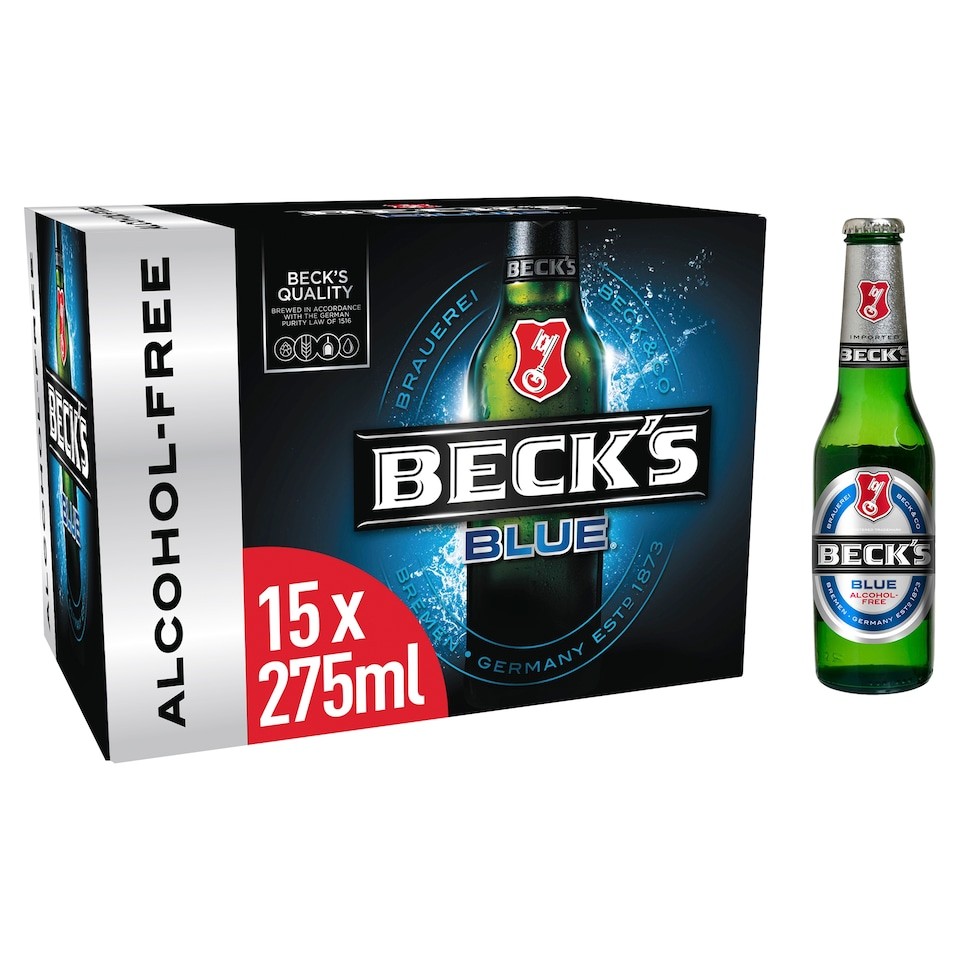 Becks Blue Alcohol Free 15X275ml