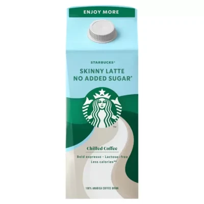 Starbucks Multiserve Skinny Latte No Added Sugar Iced Coffee 750ml