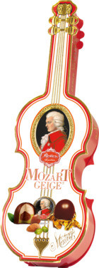 Mozart Kugel Violin 7 Pcs Violin Box REBER